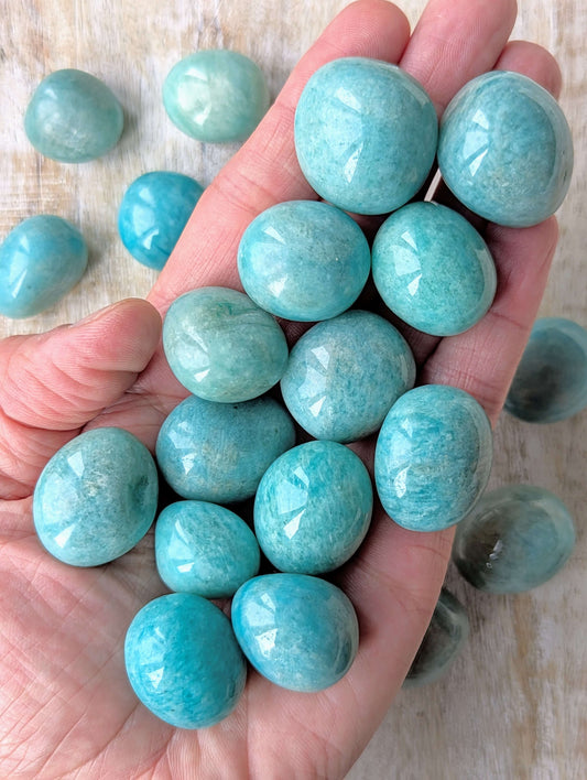 Amazonite-Tumbled-Stones