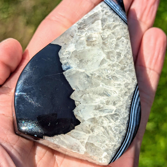 Black-Agate-Freeform-174g