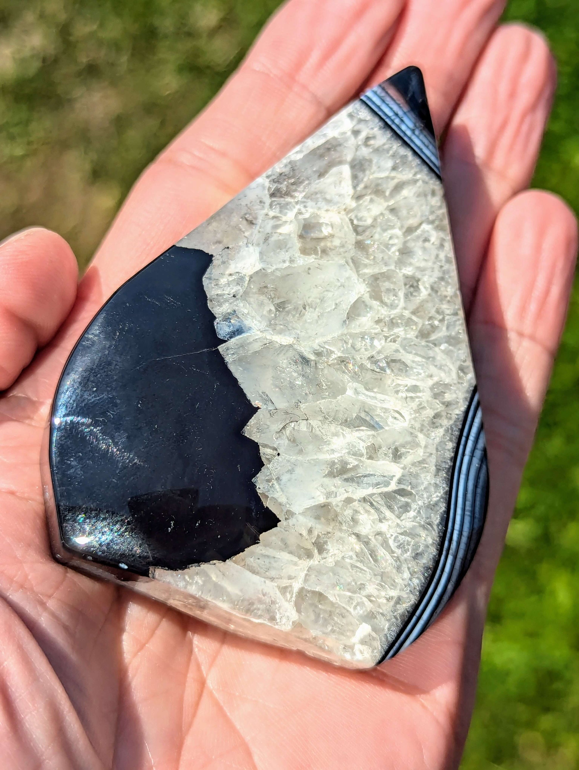 Black-Agate-Freeform-174g