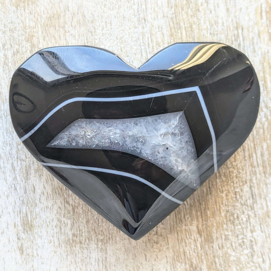 Black-Agate-Heart-122g