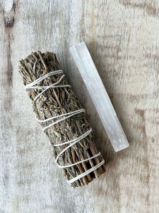 The-Intention-Setting-Bundle-White-Sage-or-Blue-Sage-Selenite-Stick