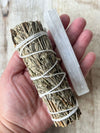 The-Intention-Setting-Bundle-White-Sage-or-Blue-Sage-Selenite-Stick