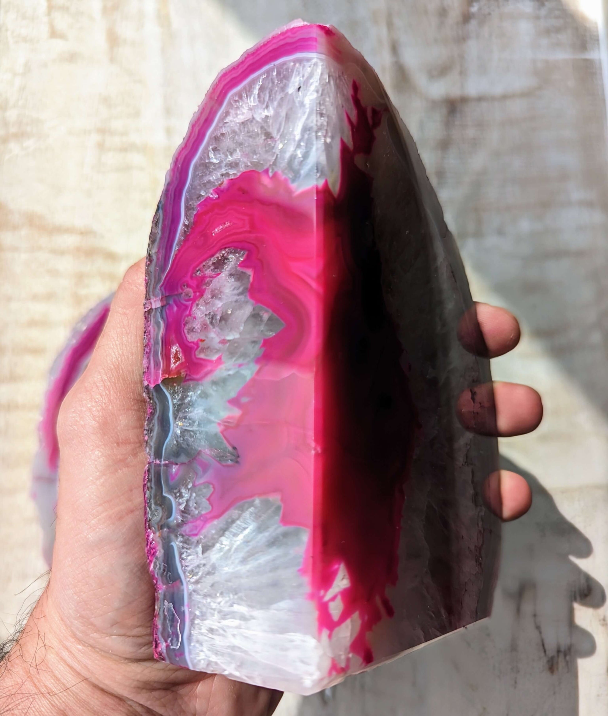 Pink-Agate-Bookend-from-Brazil-dyed