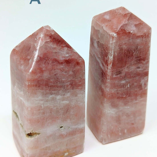 Pink-Calcite-point-Tower