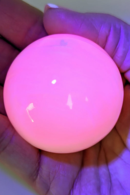 Pink Calcite Sphere