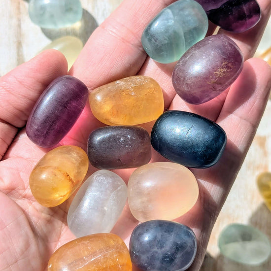 Polished-Rainbow-Fluorite-Tumbled-Stones