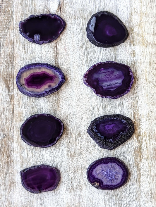 Polished-purple-agate-slices-3cm-4cm