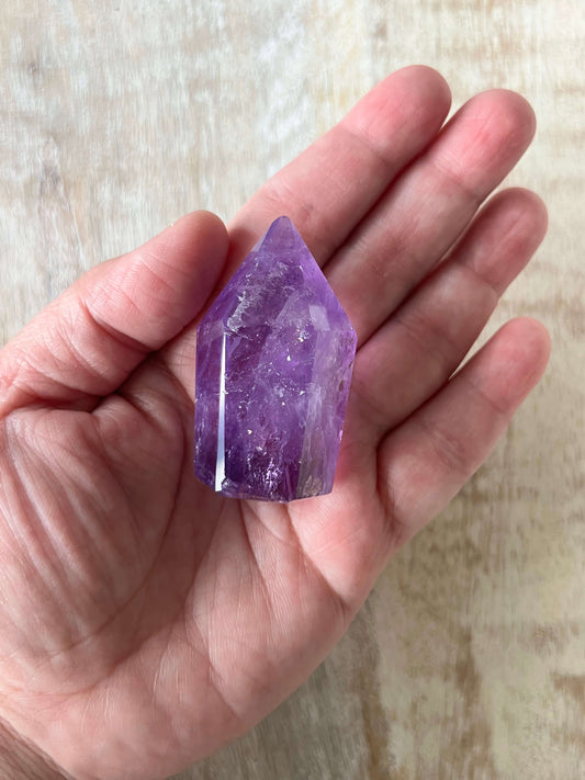 Purple Amethyst Quartz Tower 49.6g Quality Super Extra