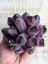 Purple-Phantom-Ghost-Quartz-Cluster