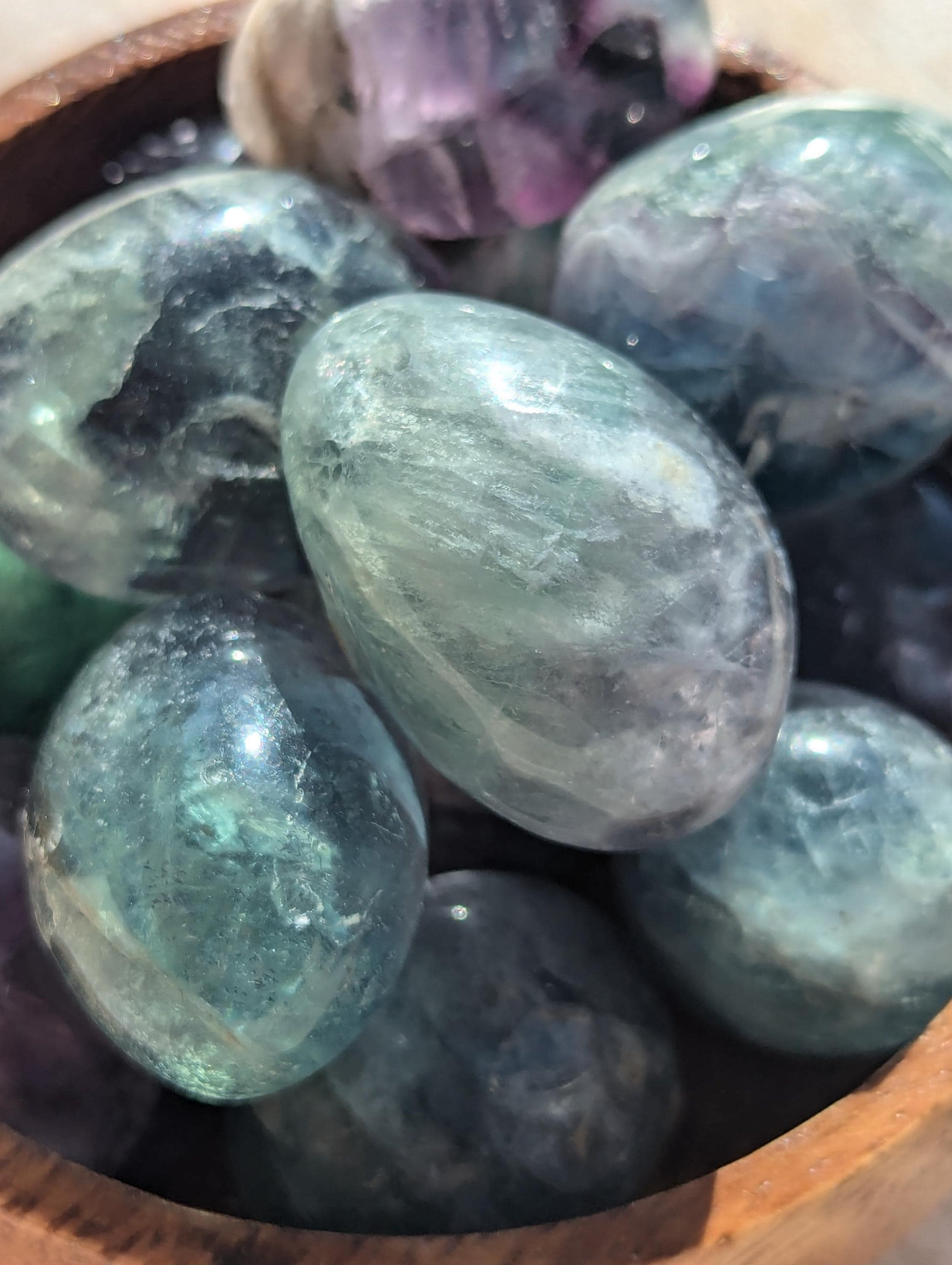 Rainbow Fluorite Gemstones