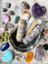 The-Essential-Cleanse-Bundle-Sage-White-or-Blue-Sage-Palo-Santo-Selenite-Stick