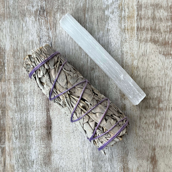 The-Intention-Setting-Bundle-White-Sage-or-Blue-Sage-Selenite-Stick