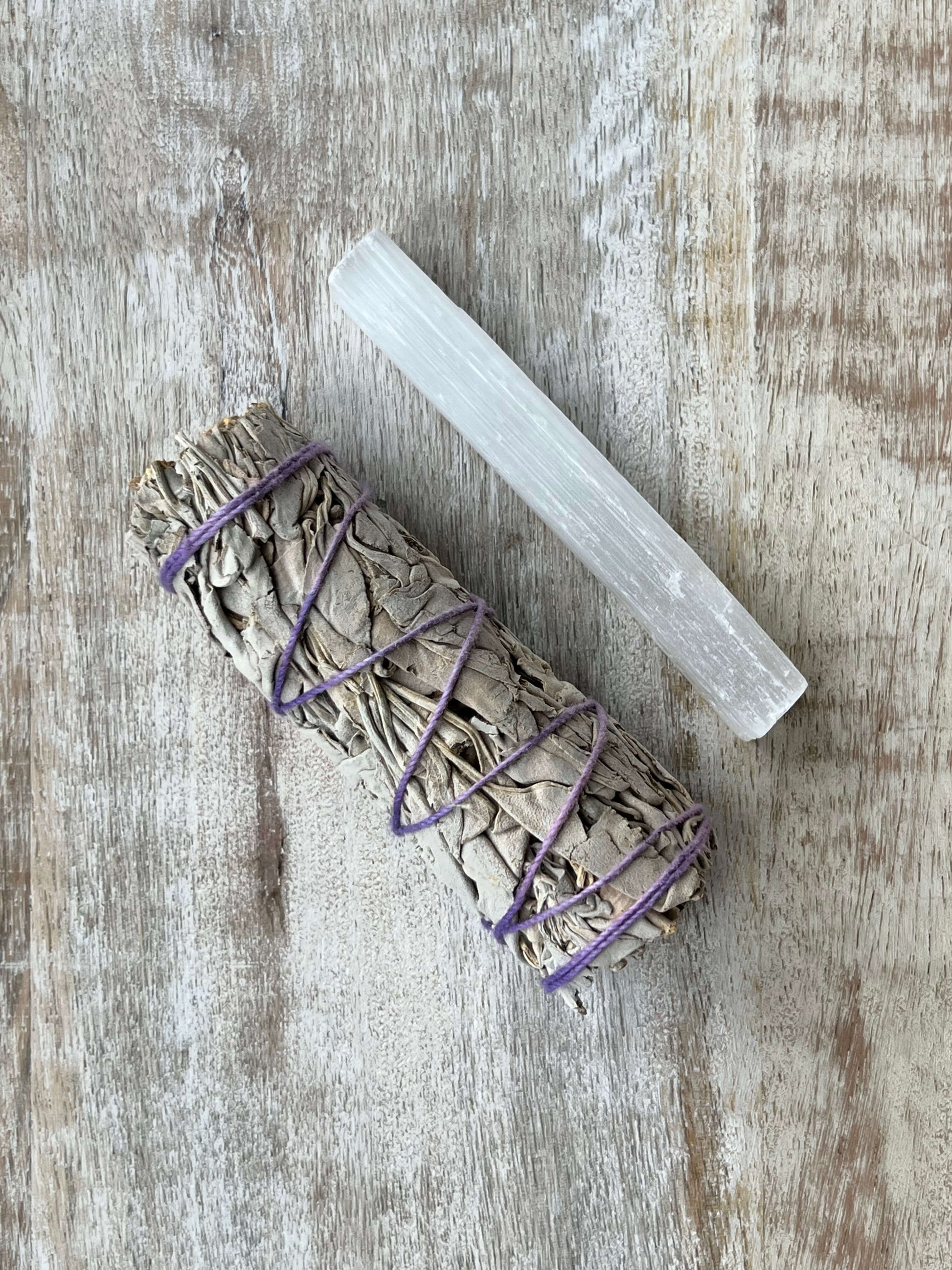 The-Intention-Setting-Bundle-White-Sage-or-Blue-Sage-Selenite-Stick