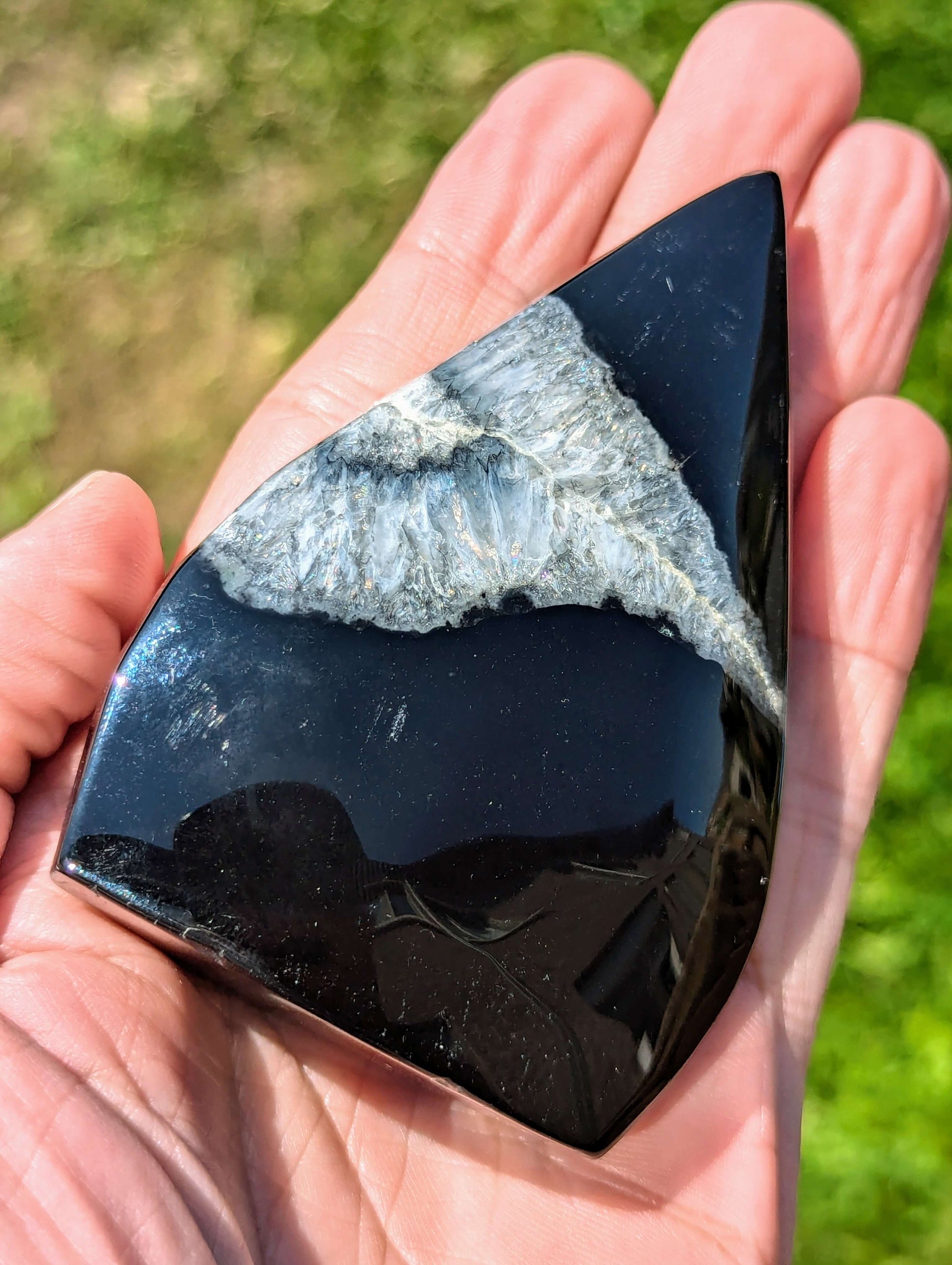 black-agate-freeform-156g