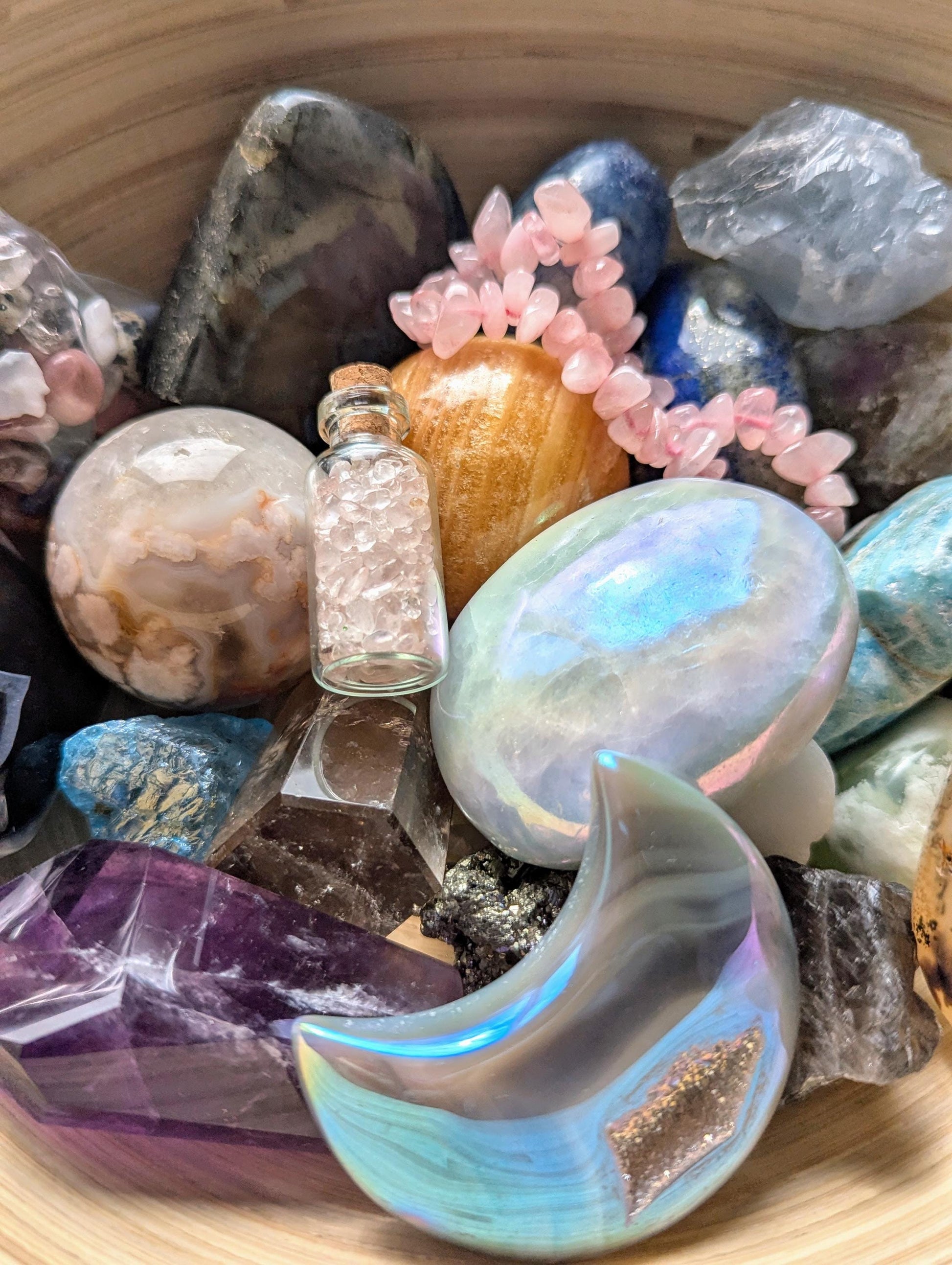 crystals for advent calendar