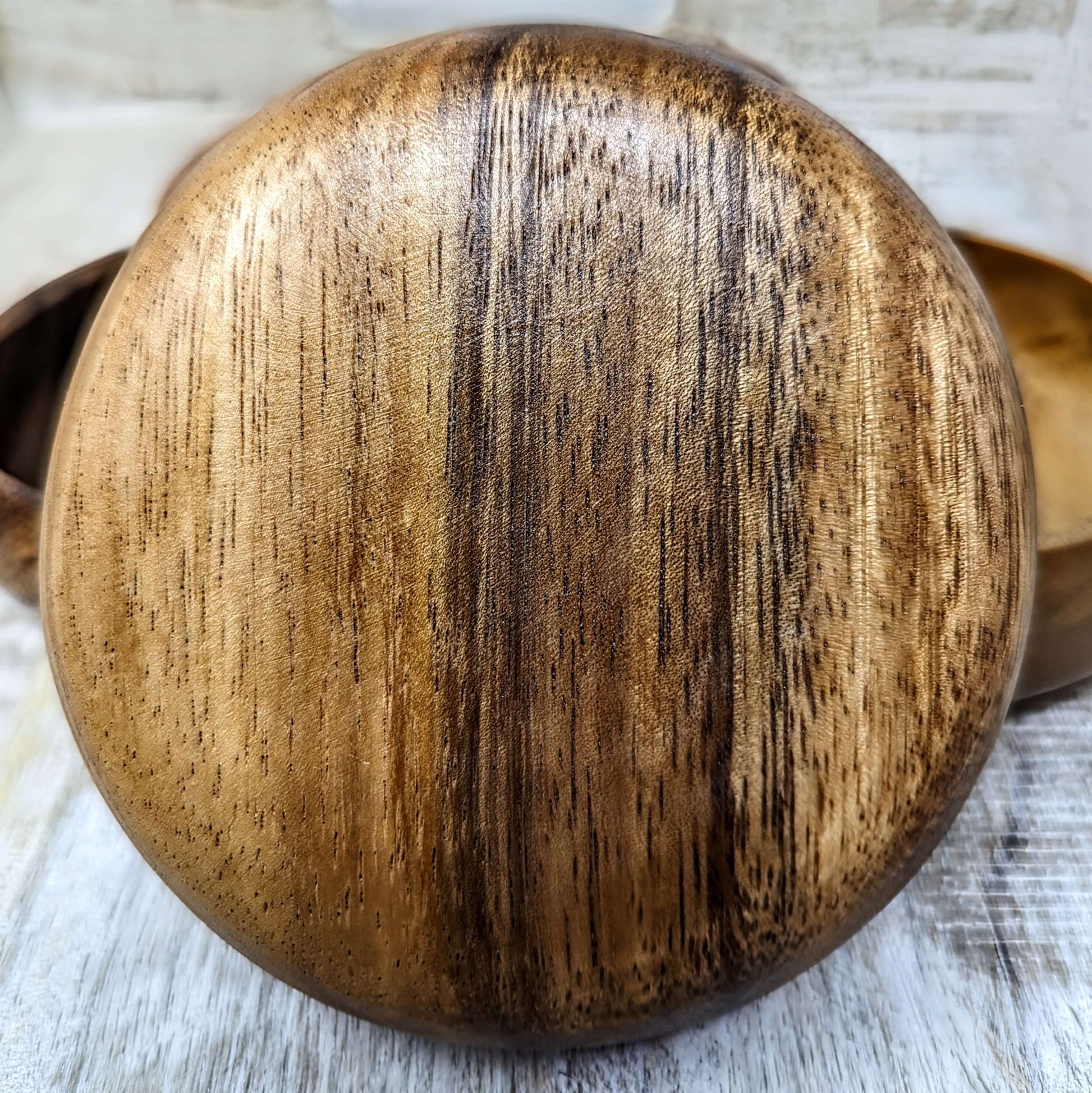 flipped Wooden Bowl