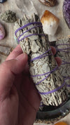White Sage Smudge Stick 4" - Ethically Sourced from California