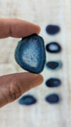 Polished-blue-agate-slice