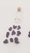 Grape Agate Purple Mini in a Cork Bottle