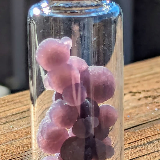 Grape Agate Purple Mini