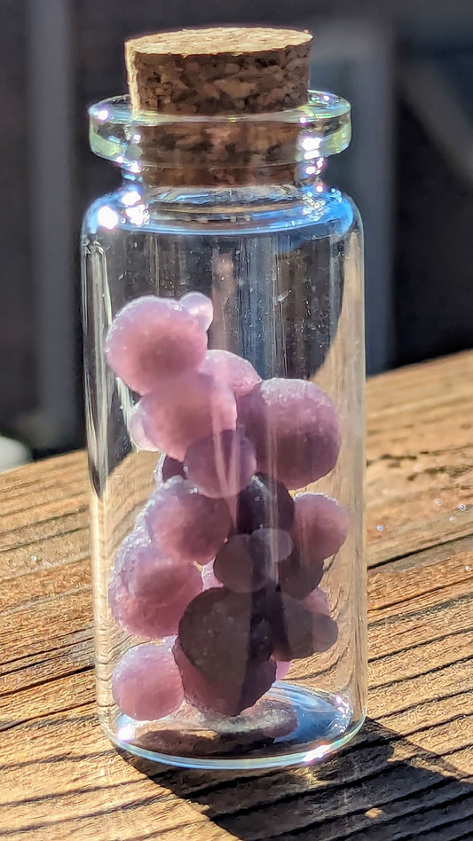 Grape Agate Purple Mini