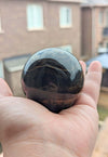 Chocolate Calcite Sphere 258g