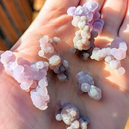 Mini Grape Agate Clusters