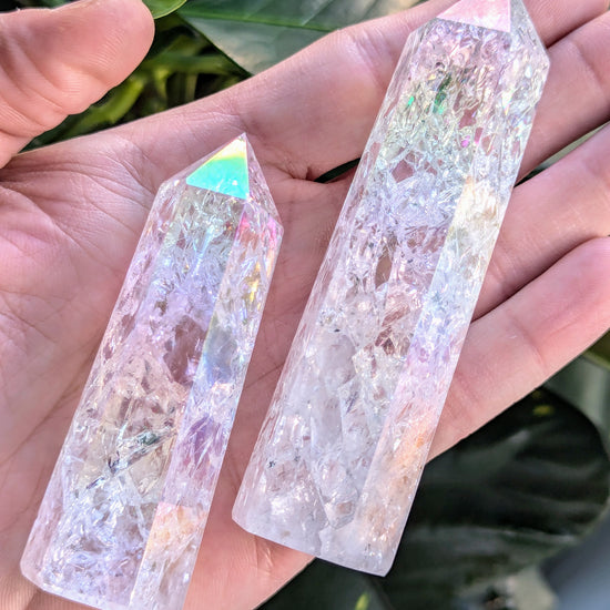 Angel-Aura-Crackle-Quartz-Tower