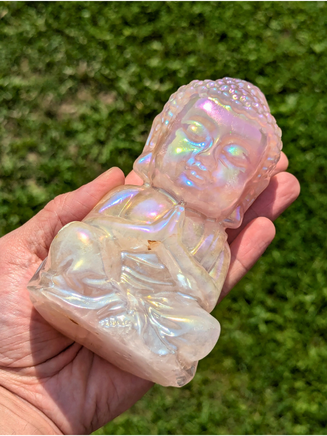 Angel-Aura-Rose-Quartz-Buddha-Carving-Front