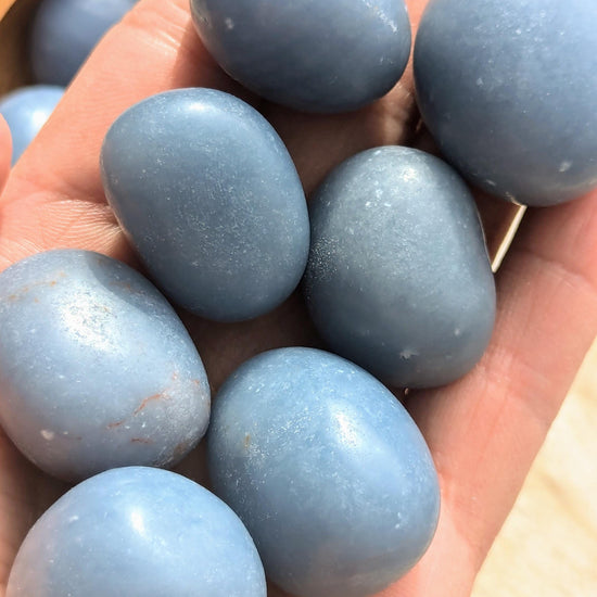 Angelite Tumbled Crystals