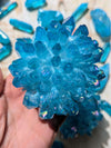 Aqua-Aura-Quartz-Cluster