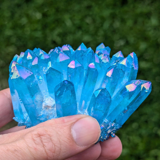 Aqua-Aura-Quartz-Crystal