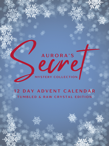 12 Day Crystal Advent Calendar - Tumbled & Raw