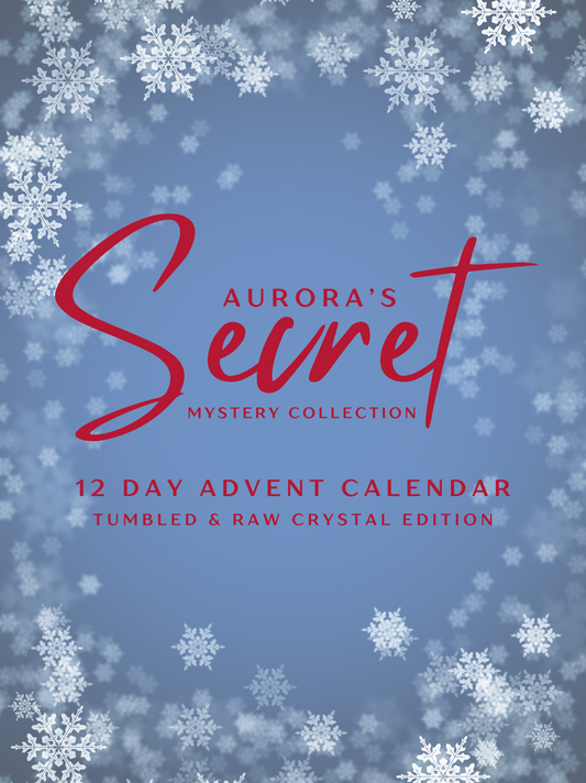 12 Day Crystal Advent Calendar - Tumbled & Raw