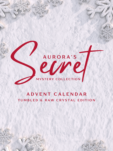 24 Day Crystal Advent Calendar - Tumbled & Raw