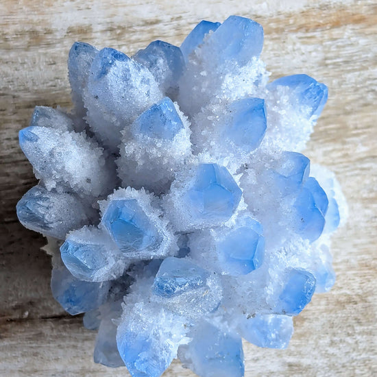 Blue-Phantom-Quartz-Cluster