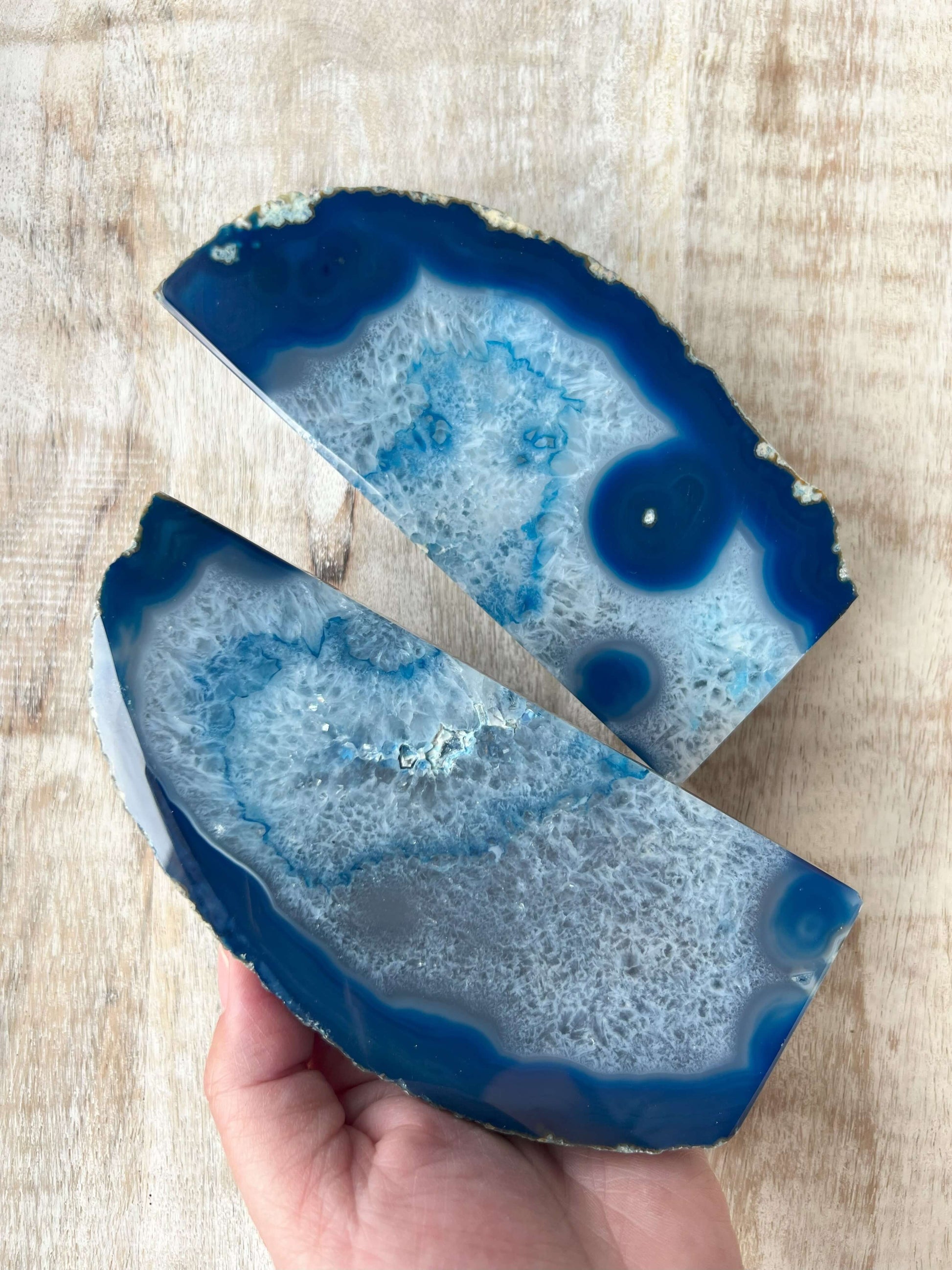 Blue-agate-Bookend-pair-1070g