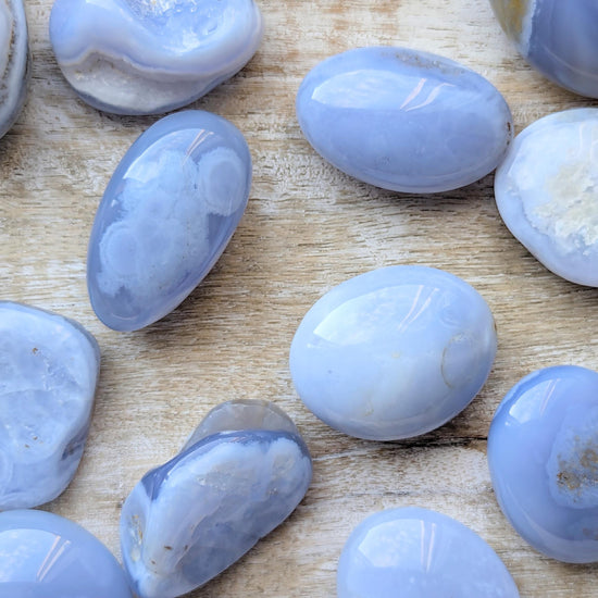 Blue Lace Agate Crystals