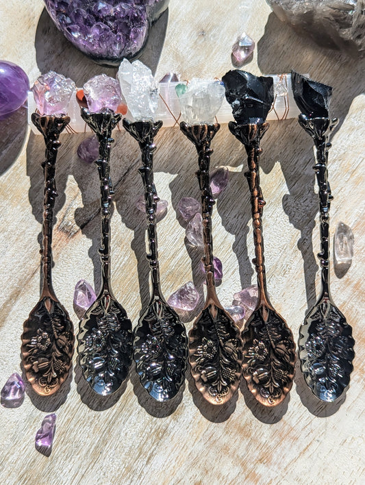 Witchy Crystal Spoon