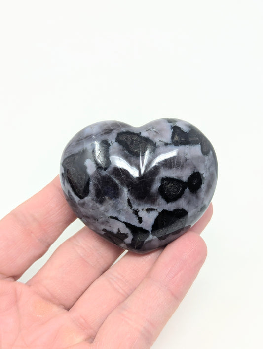 Indigo Gabbro Heart Craving Crystal