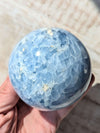 Large-natural-Celestite-Sphere