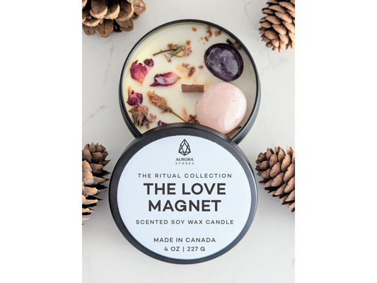 Crystal Intention Candles