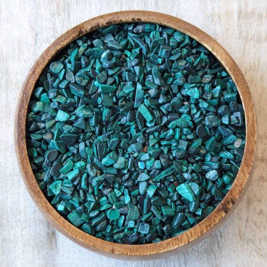 Malachite-chips