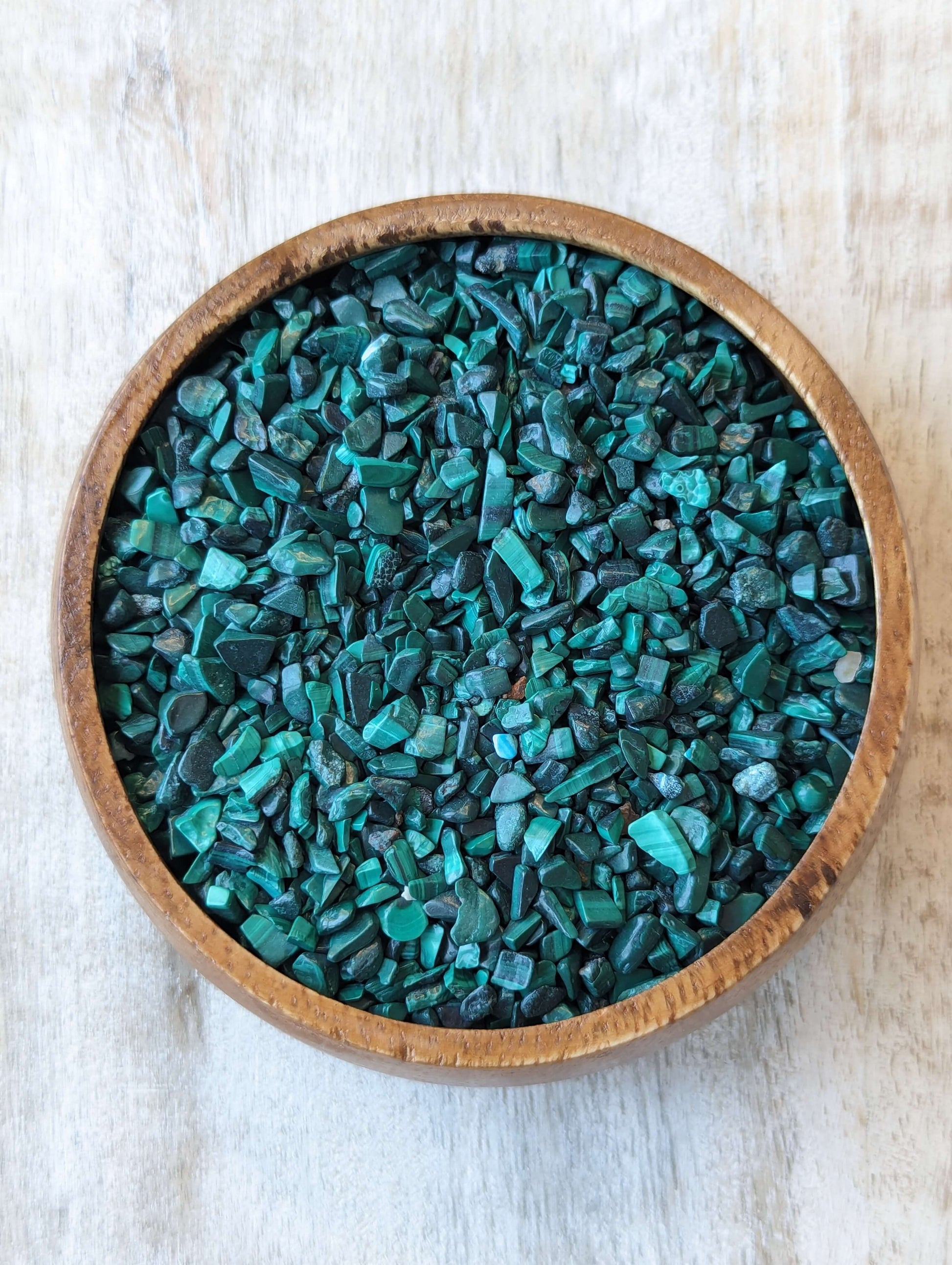 Malachite-chips