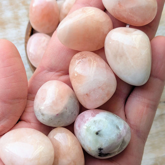 Morganite-Tumbled-Stone