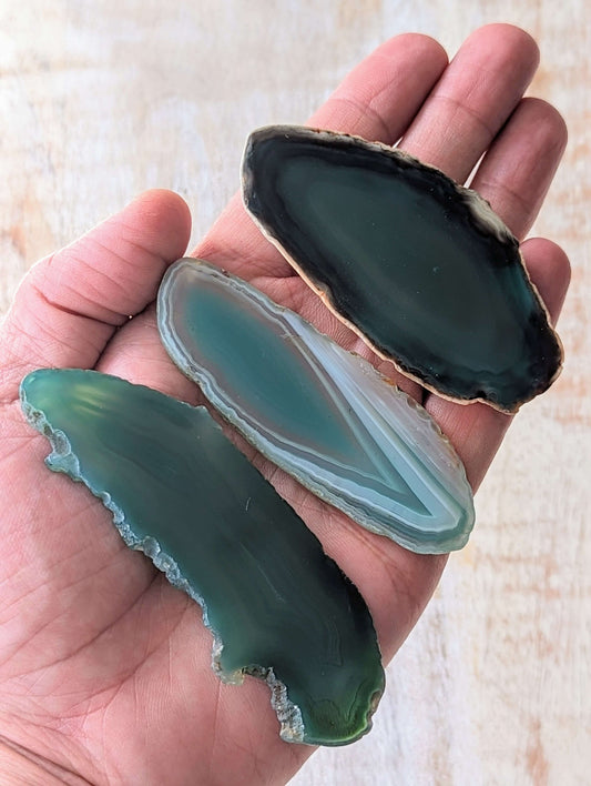 Natural-Green-Agate-Geode-Slices