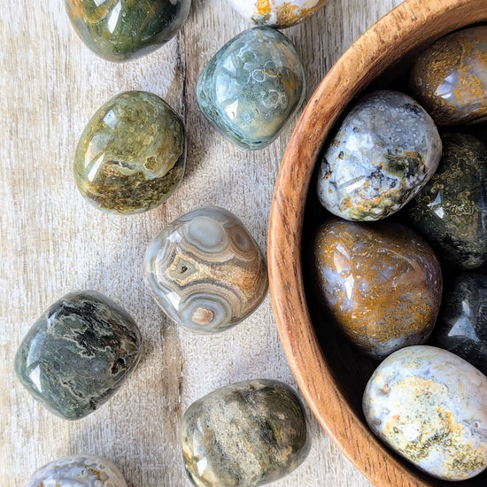 Polished-Ocean-Jasper-Stones