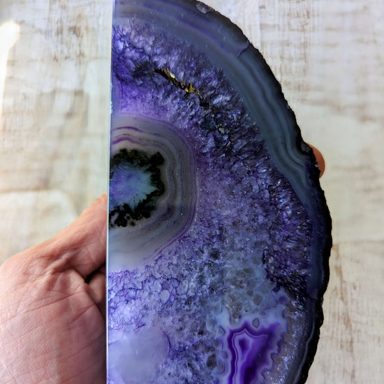 Purple-Agate-Geode-Bookend-Pair