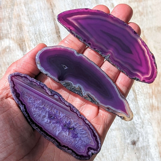 Purple-Agate-Geode-Slices-from-Brazil