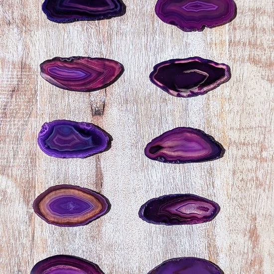 Purple-Agate-geode-slices